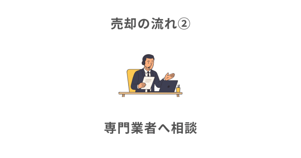 ② 専門業者へ相談