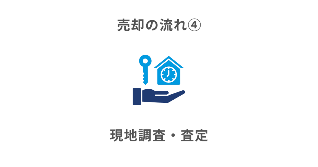 ④ 現地調査・査定