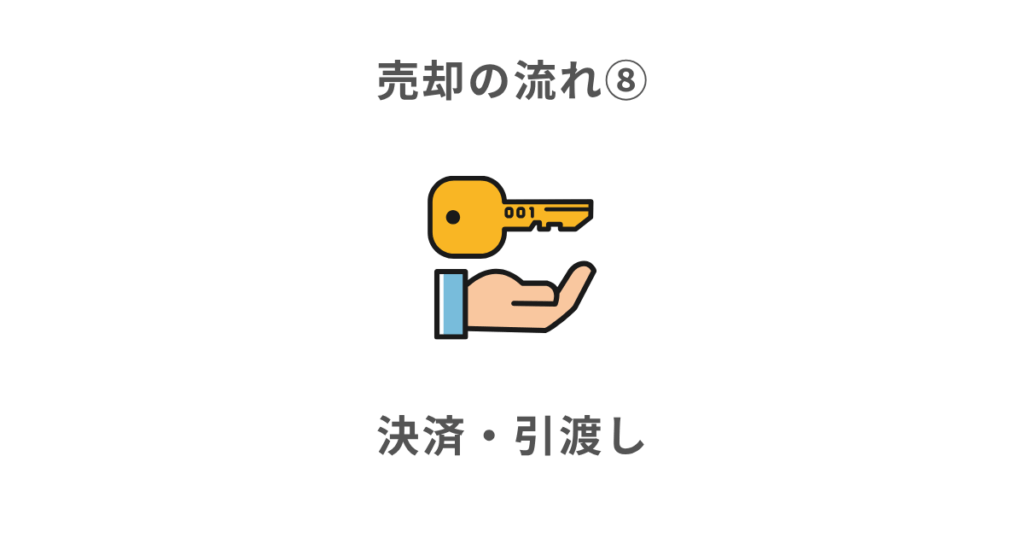 ⑧ 決済・引渡し