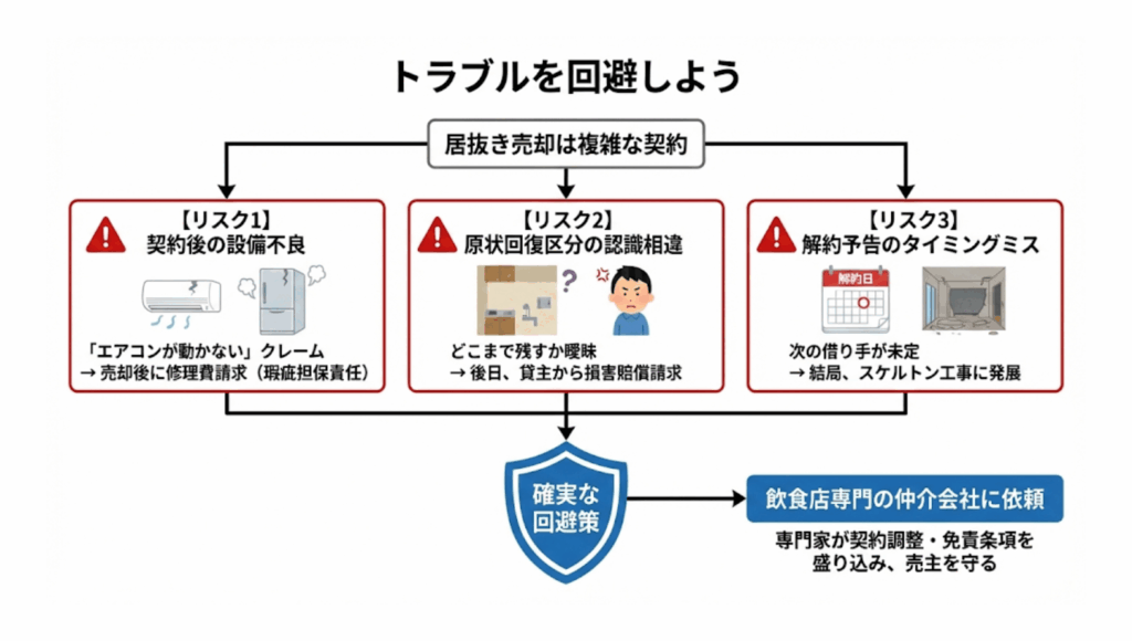 トラブルを回避しよう